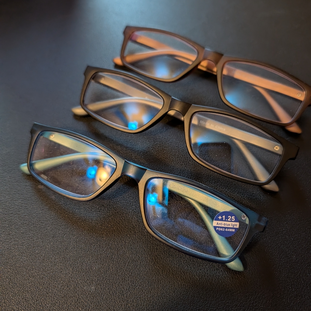 Stylish Black Reading Glasses